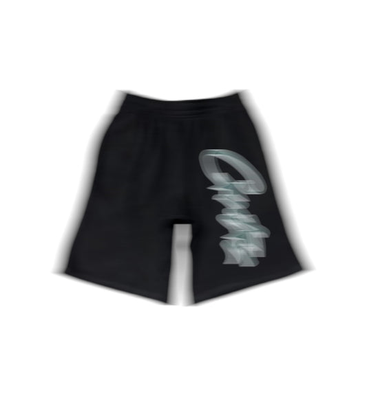 CZ Cotton Shorts - Black/Grey